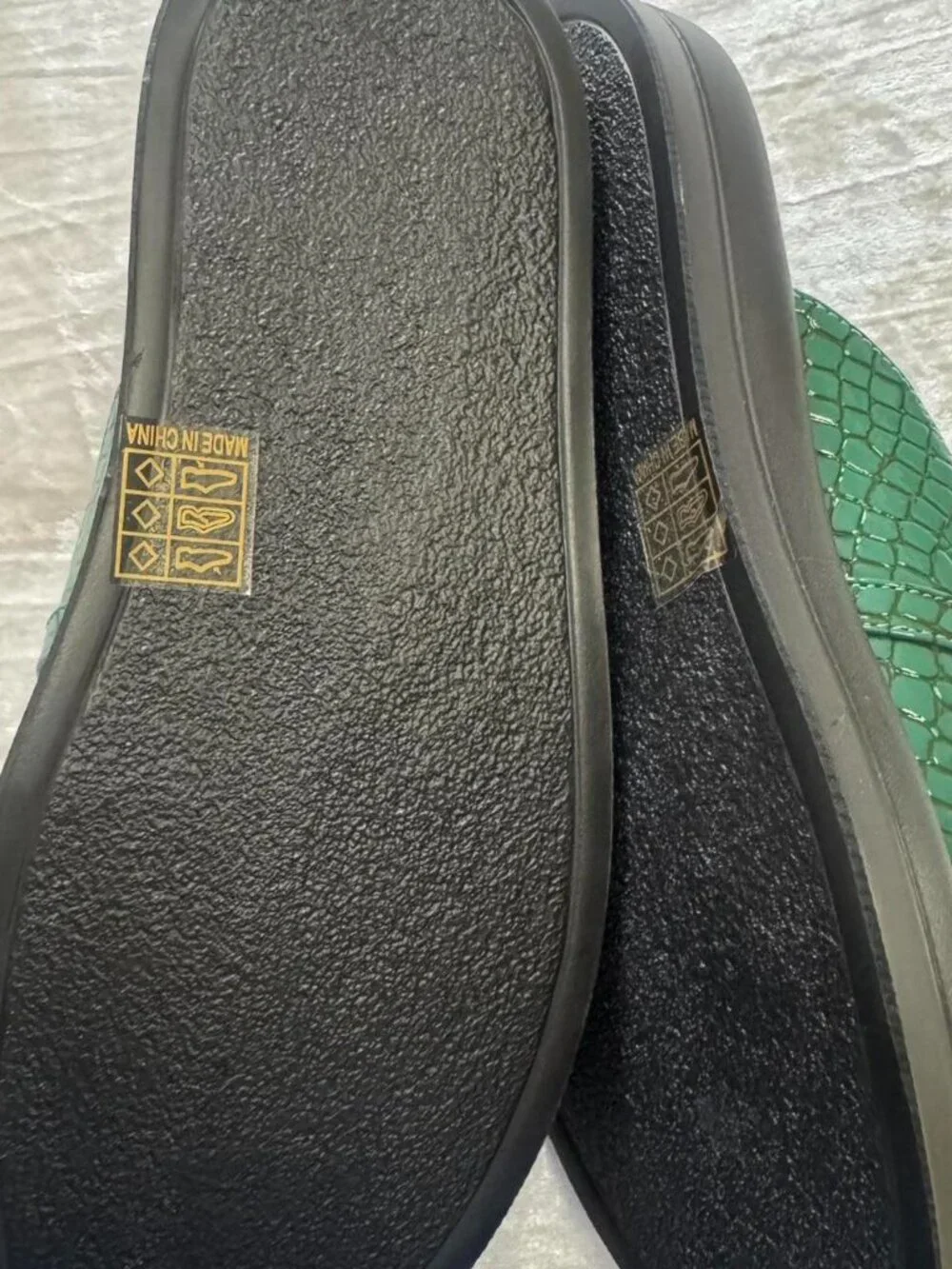 Women's Green Loafers